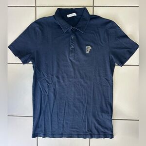 Versace Dark Blue Polo Shirt